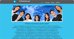 Desktop Screenshot of exdomain.com